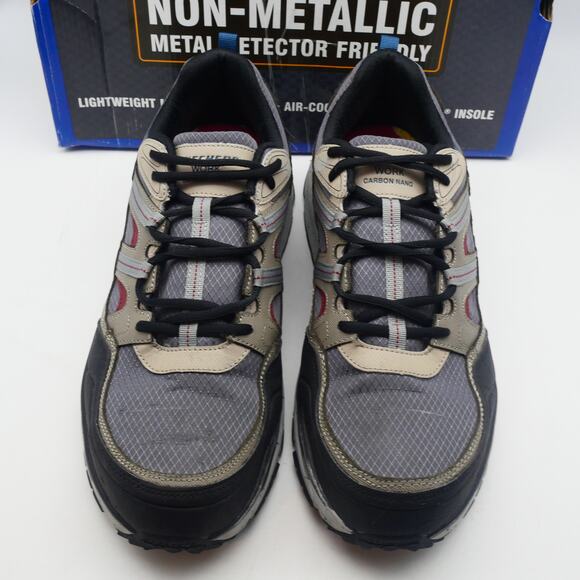 NEW Skechers Men's 14 D'lux Journey Sr Carbon Nano Safety Toe Work Shoes - Picture 7 of 11